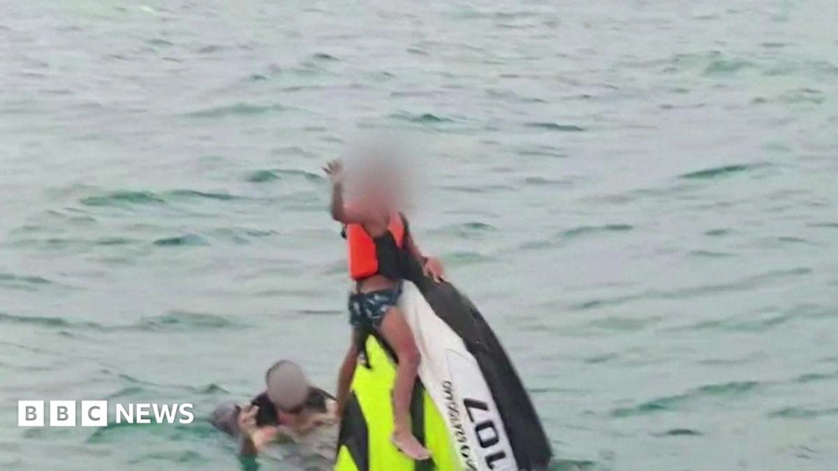 Family stranded at sea for 16 hours after jet ski capsized in Thailand
