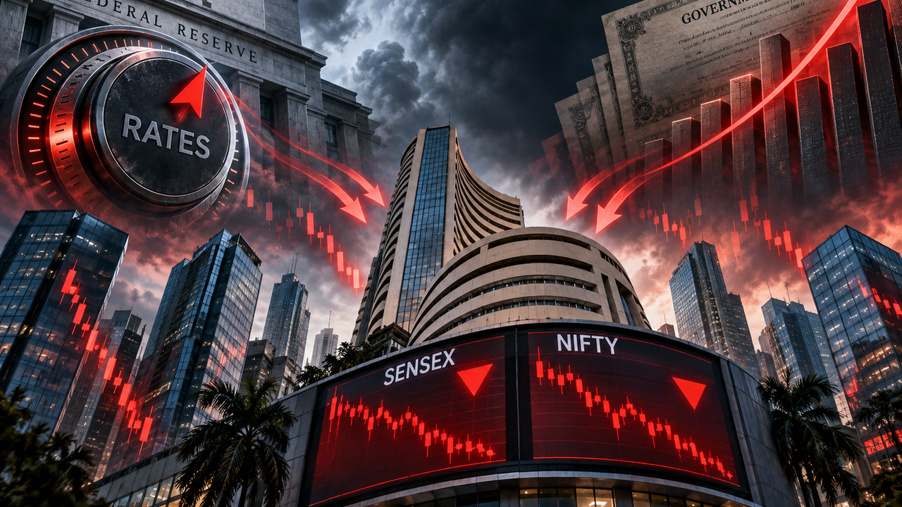 Dalal Street faces a double whammy of Fed rate hike, soaring bond yields. Are Sensex and Nifty heading for a bigger crash?