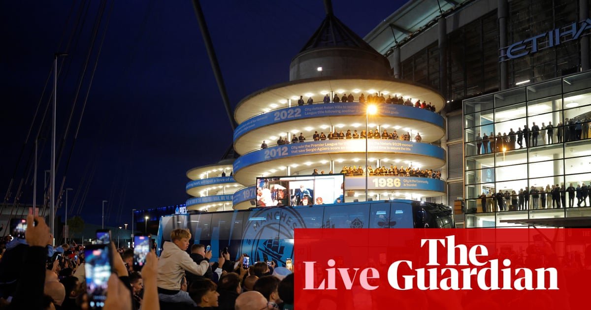 Manchester City v Paris Saint-Germain: Champions League – live