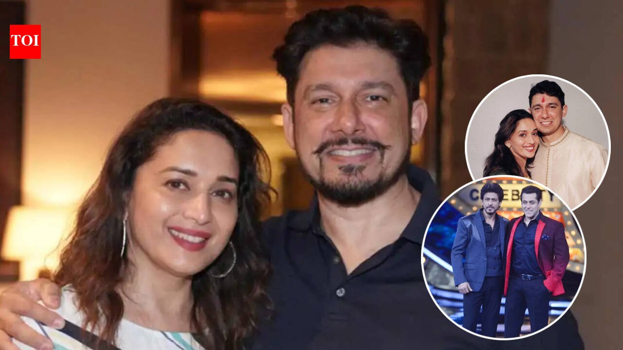 Madhuri Dixit's husband admits he did not recognise SRK and Salman at their wedding reception