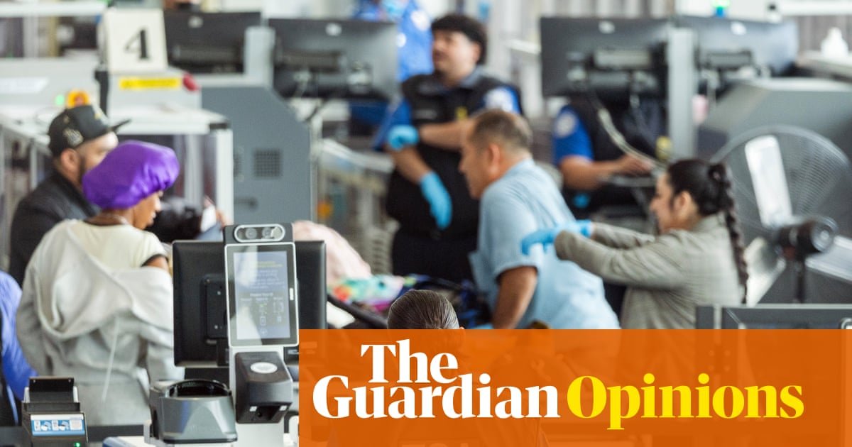 Why are so many Americans forced to work standing up – unlike their president? | Arwa Mahdawi
